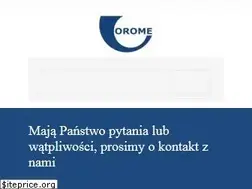 Sites similar to orome.pl