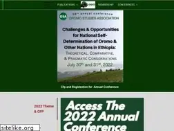 Sites similar to oromostudies.org