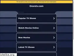 Sites similar to ororotv.com