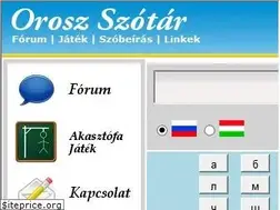 Sites similar to orosz-szotar.hu
