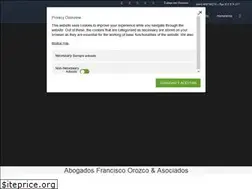 Sites similar to orozcoyasociados.es