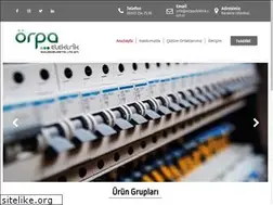 Sites similar to orpaelektrik.com.tr