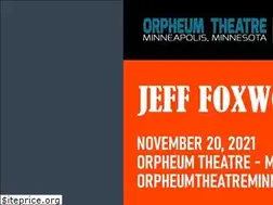 Sites similar to orpheumtheatreminneapolis.com