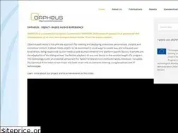 Sites similar to orpheus-audio.eu