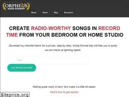 Sites similar to orpheusaudioacademy.com