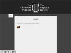 Sites similar to orpheusmontreal.org