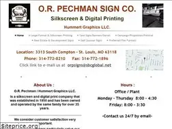 Sites similar to orpsigns.com