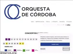 Sites similar to orquestadecordoba.org
