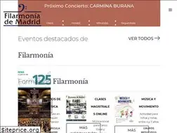Sites similar to orquestafilarmonia.com