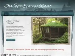 Sites similar to orrhotsprings.org