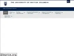 Sites similar to ors.ubc.ca