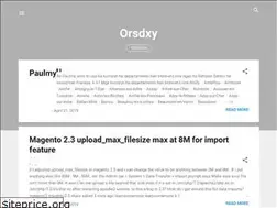 Sites similar to orsdxy.blogspot.com