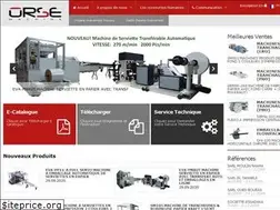Sites similar to orsemachine.com