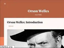 Sites similar to orsonwelles.org