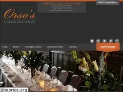 Sites similar to orsosrestaurant.com