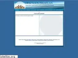 Sites similar to orszagosingatlan.hu