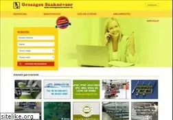 Sites similar to orszagosszaknevsor.hu