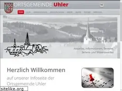 Sites similar to ort-uhler.de