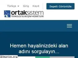 Sites similar to ortaksistem.com.tr