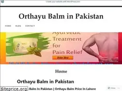 Sites similar to orthayubalminpakistan157225091.wordpress.com