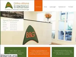 Sites similar to ortho-altona.de