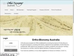 Sites similar to ortho-bionomy.org.au
