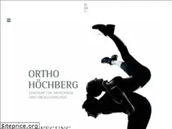 Sites similar to ortho-hoechberg.de