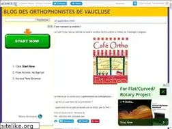 Sites similar to ortho84.canalblog.com