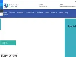 Sites similar to orthobridgeorthopedics.com