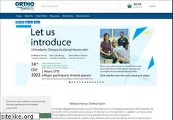 Sites similar to orthocare.co.uk