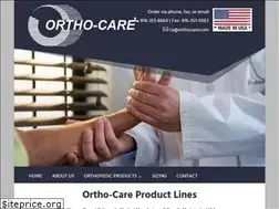 Sites similar to orthocare.com