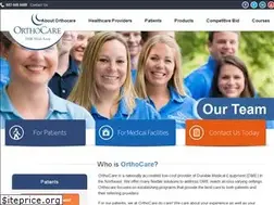 Sites similar to orthocaremedical.com