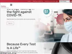 Sites similar to orthoclinicaldiagnostics.com
