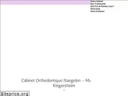 Sites similar to orthodontiste-naegelen.com