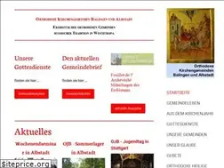 Sites similar to orthodoxe-kirche-albstadt.de