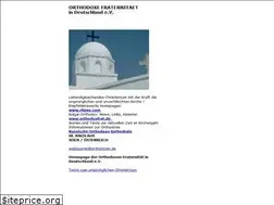Sites similar to orthodoxie.de