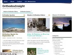Sites similar to orthodoxinsight.com