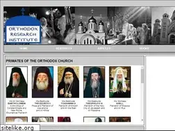 Sites similar to orthodoxresearchinstitute.org