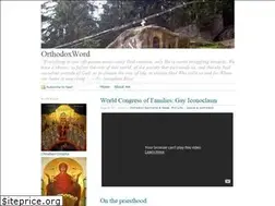 Sites similar to orthodoxword.wordpress.com