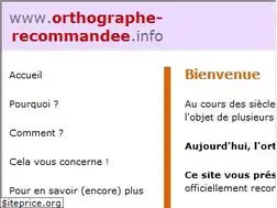 Sites similar to orthographe-recommandee.info
