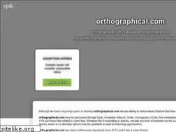 Sites similar to orthographical.com