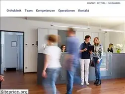 Sites similar to orthoklinik-rottweil.de