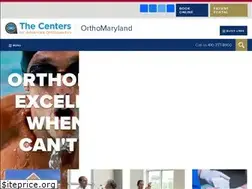 Sites similar to orthomaryland.net