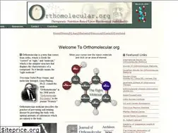 Sites similar to orthomolecular.org