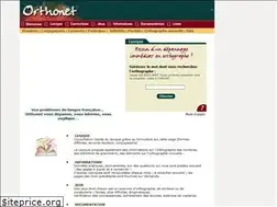 Sites similar to orthonet.sdv.fr