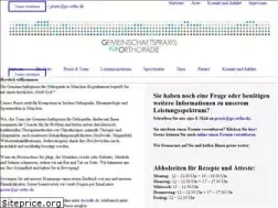 Sites similar to orthopaede-bogenhausen.de