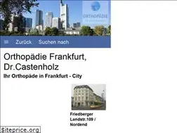 Sites similar to orthopaede-frankfurt-main.de