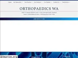Sites similar to orthopaedicswa.com.au