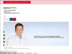 Sites similar to orthopaedie-aachen.de