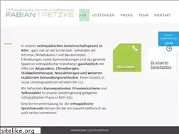 Sites similar to orthopaedie-fabian-petzke.de